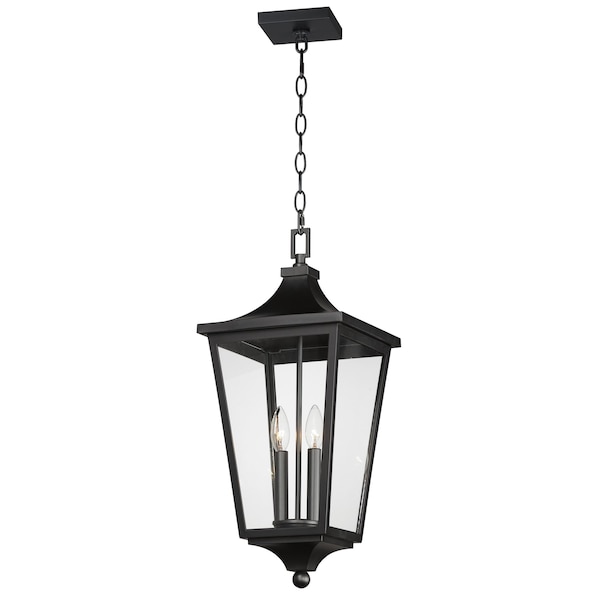 Maxim Lighting Sutton Place VX 2-Light Outdoor Hanging Lantern 40239CLBK - main